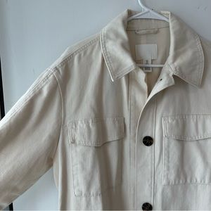 Cream Cargo/Shirt Jacket